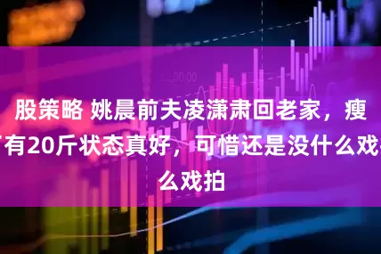 股策略 姚晨前夫凌潇肃回老家，瘦了有20斤状态真好，可惜还是没什么戏拍